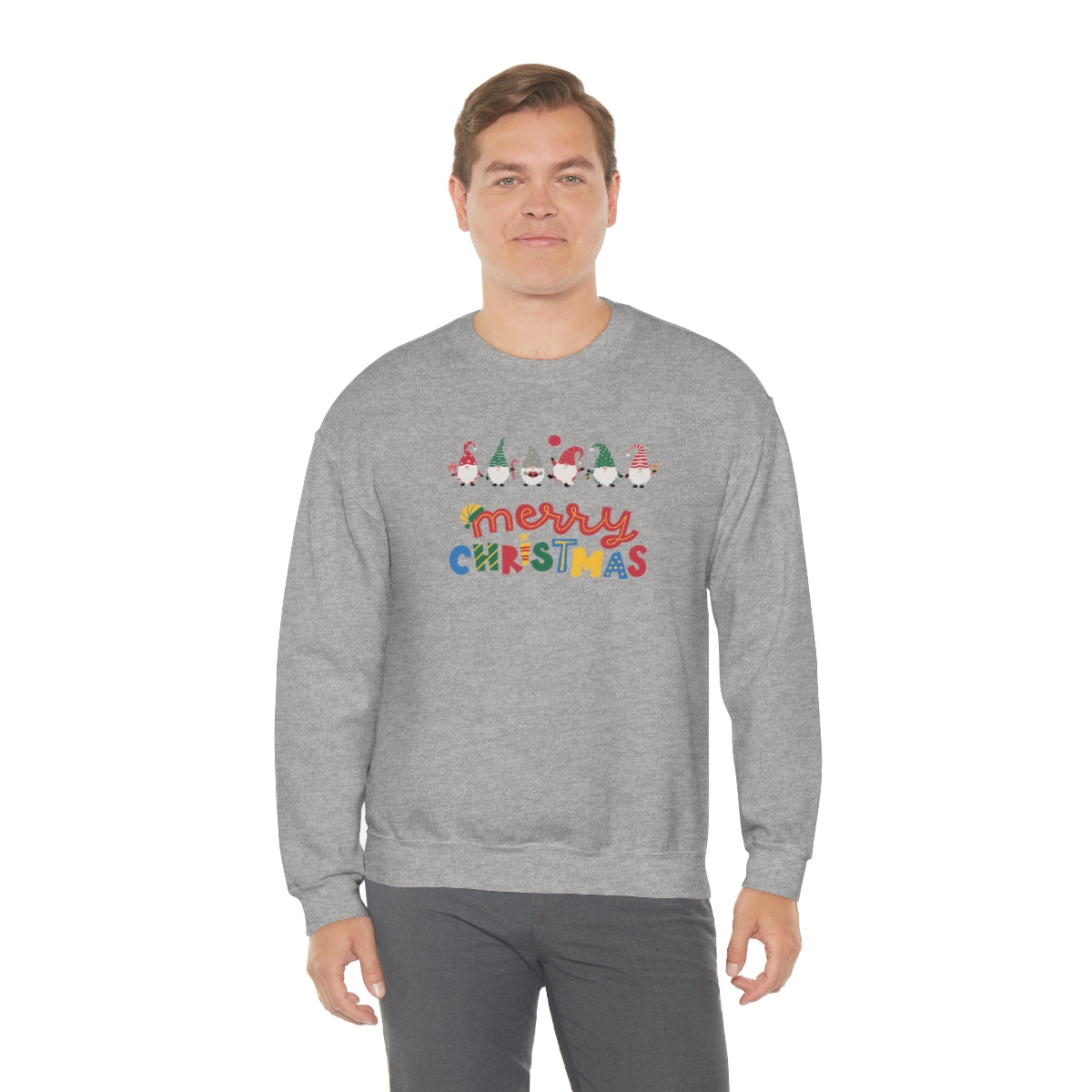 "Merry Christmas" Unisex Heavy Blend™ Crewneck Sweatshirt