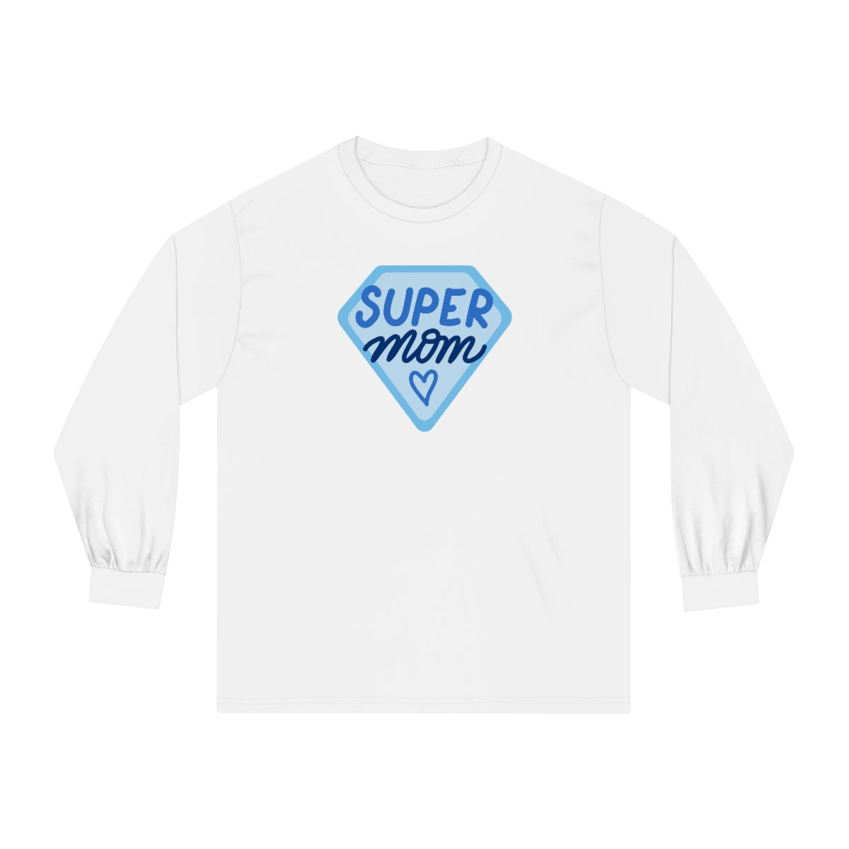 "Super Mom" Unisex Classic Long Sleeve T-Shirt