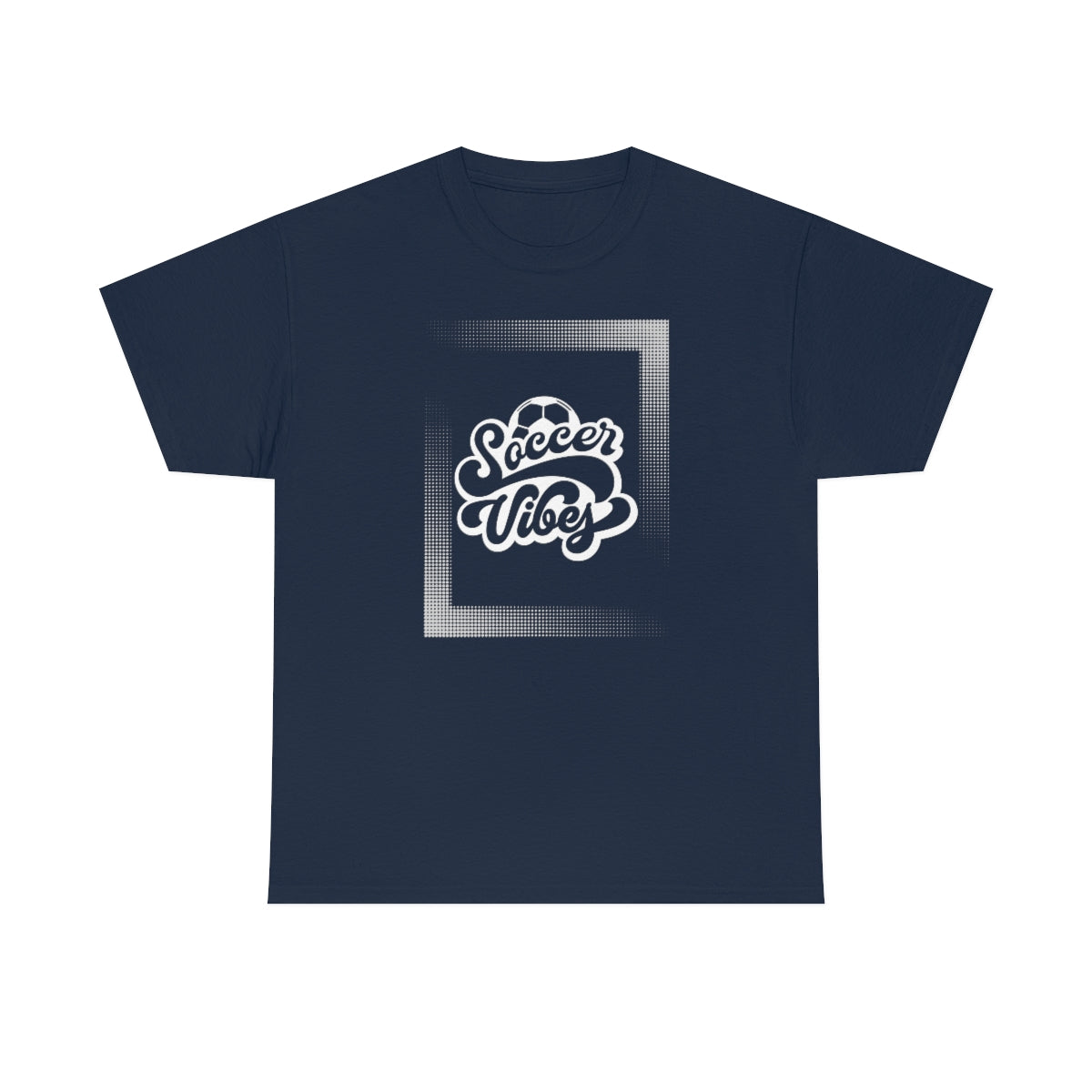 "Soccer Vibes" Unisex Heavy Cotton Tee