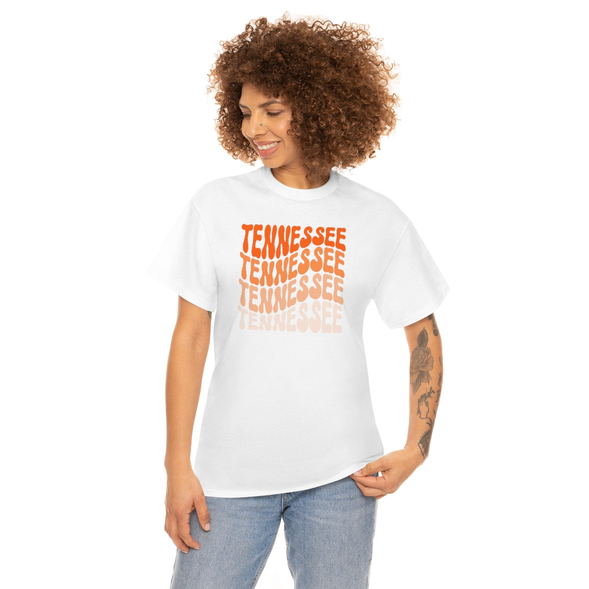 "Tennessee Fade" Unisex Heavy Cotton Tee