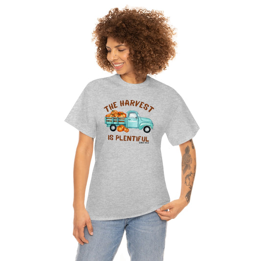 The Harvest is Plentiful Unisex Heavy Cotton Tee