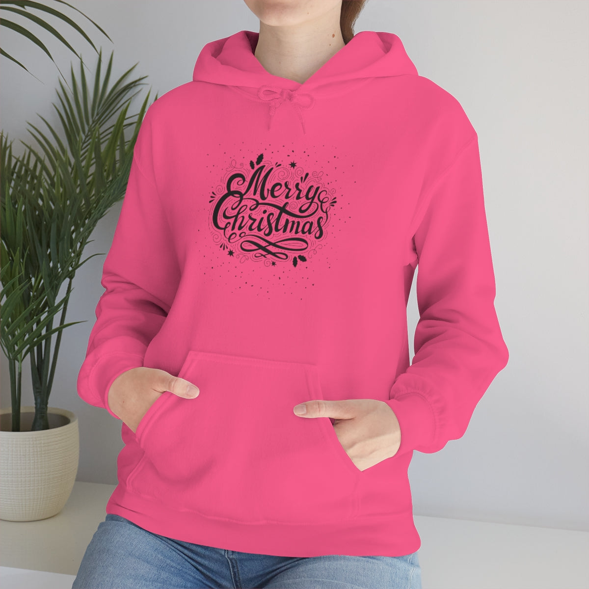 "Merry Christmas" Unisex Heavy Blend™ Hooded Sweatshirt