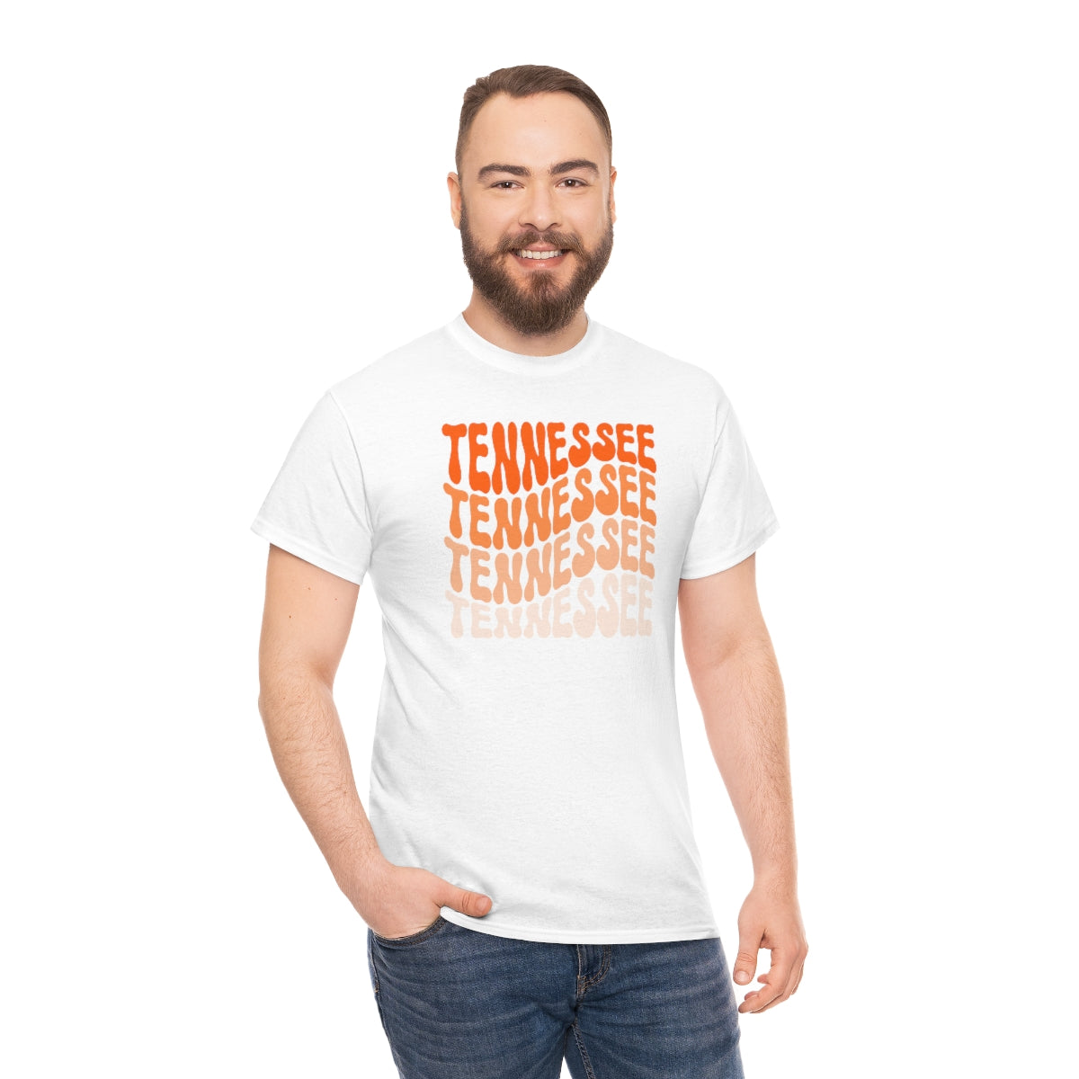 "Tennessee Fade" Unisex Heavy Cotton Tee