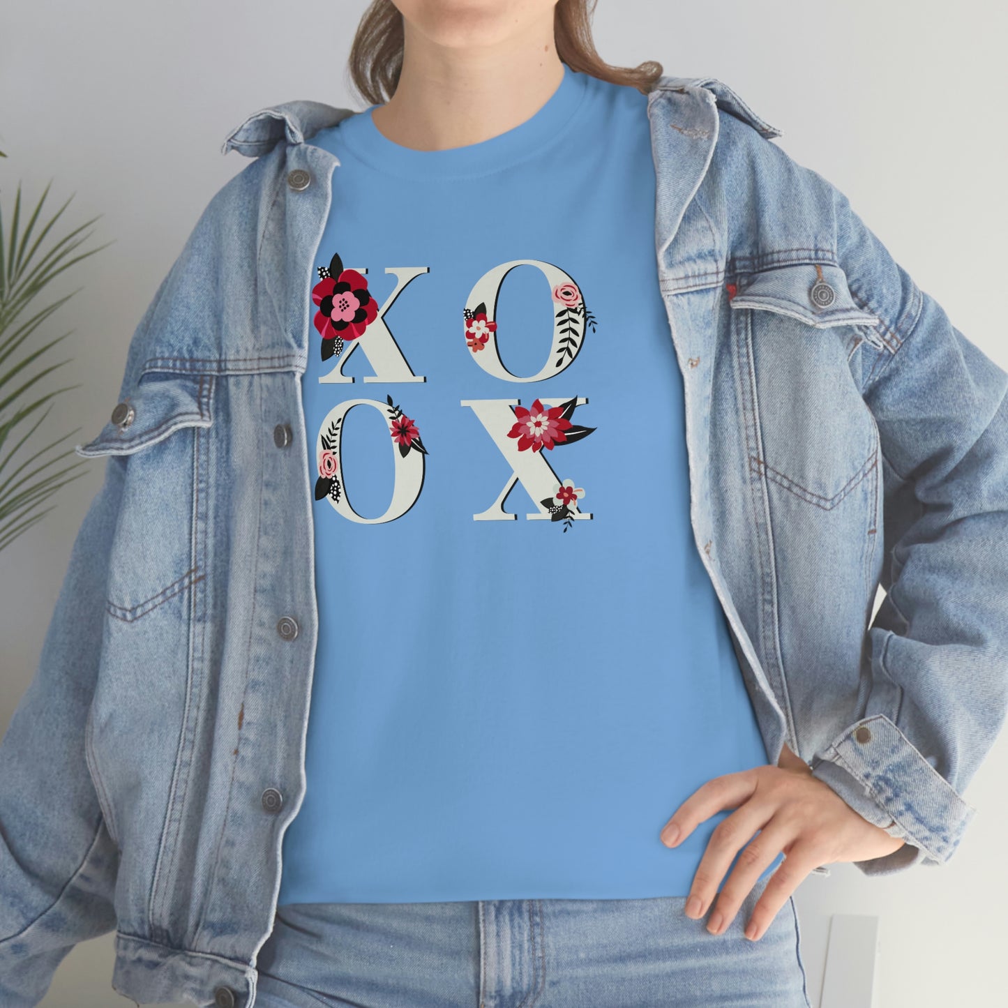 "XO OX" Unisex Heavy Cotton Tee