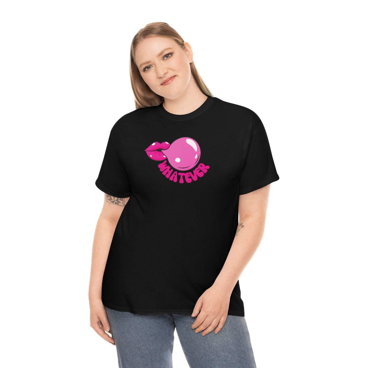 "Whatever" Unisex Heavy Cotton Tee