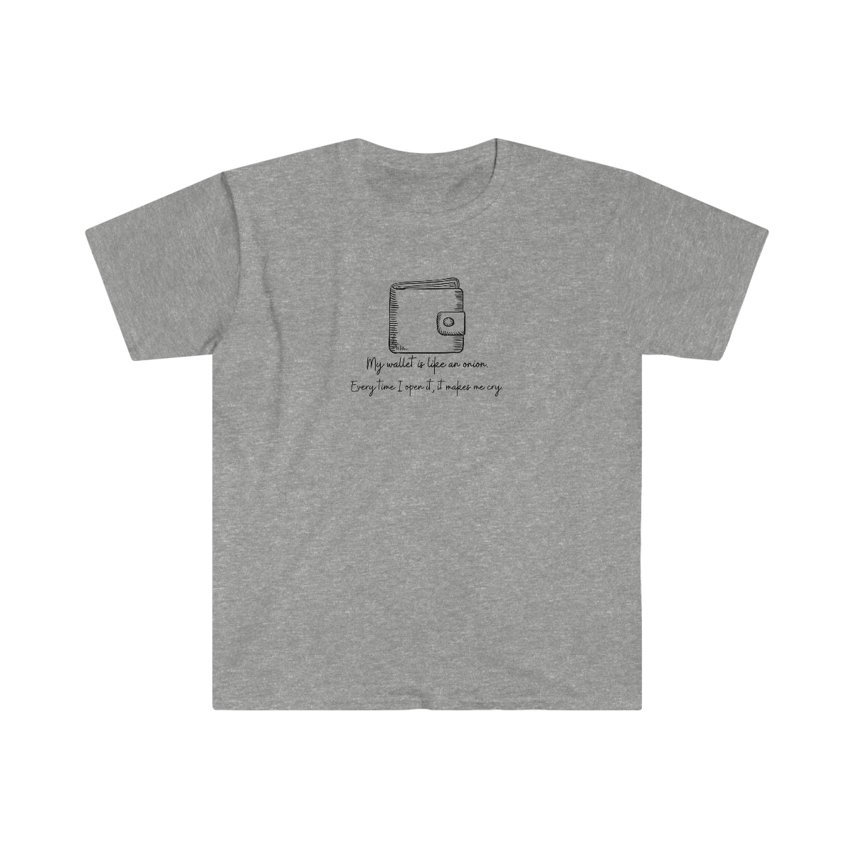 "Like An Onion" Unisex Softstyle T-Shirt