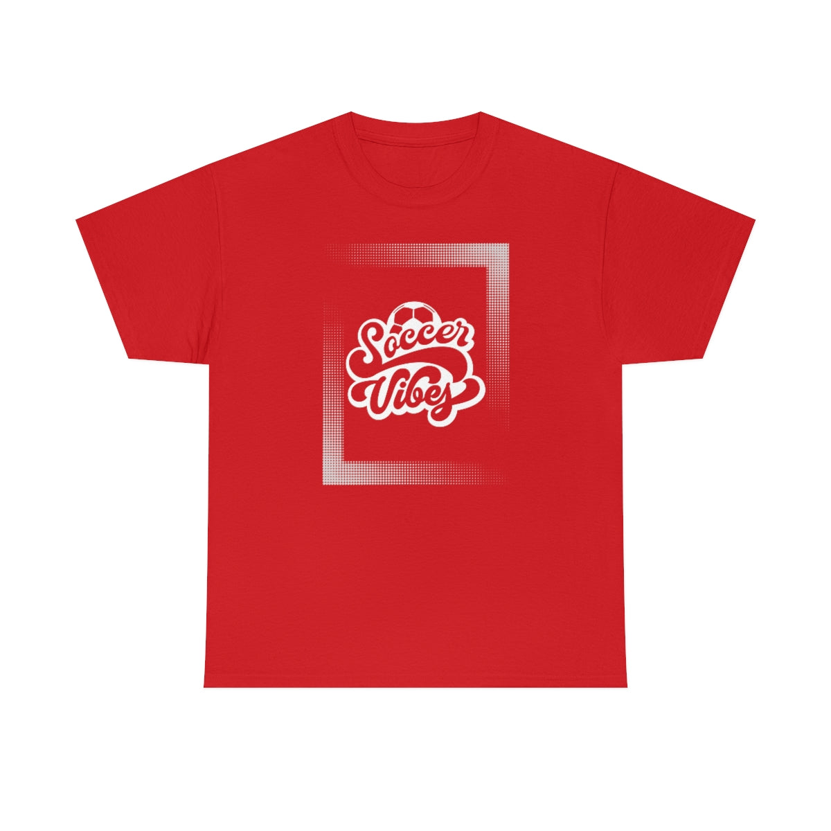"Soccer Vibes" Unisex Heavy Cotton Tee