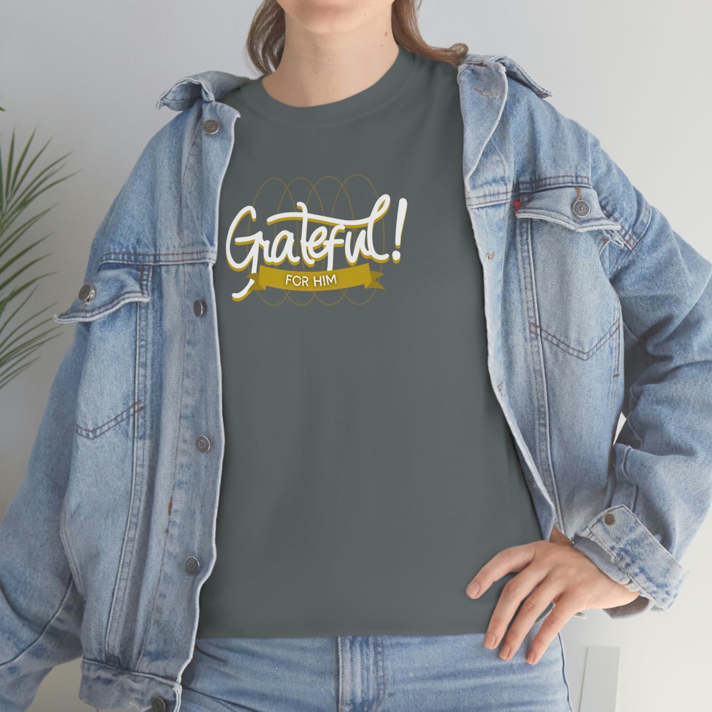 "Grateful" Unisex Heavy Cotton Tee