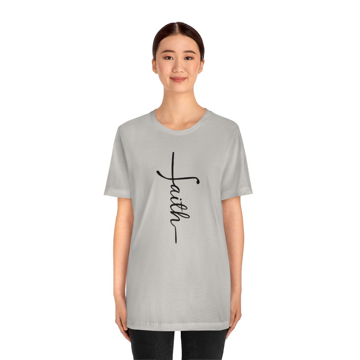 "Faith" Unisex Jersey Short Sleeve Tee
