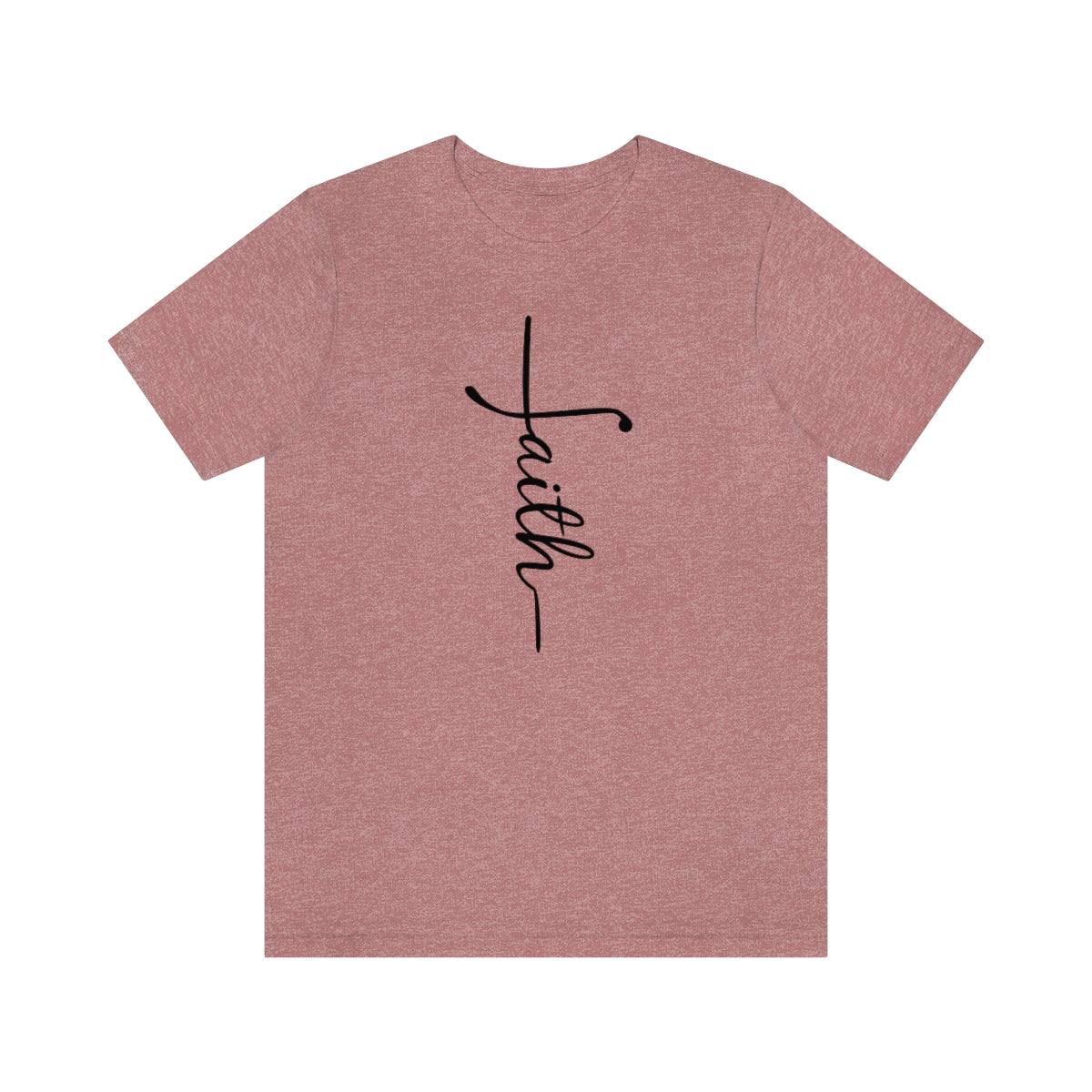 "Faith" Unisex Jersey Short Sleeve Tee