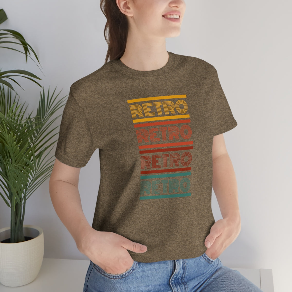 Retro Unisex Jersey Short Sleeve Tee