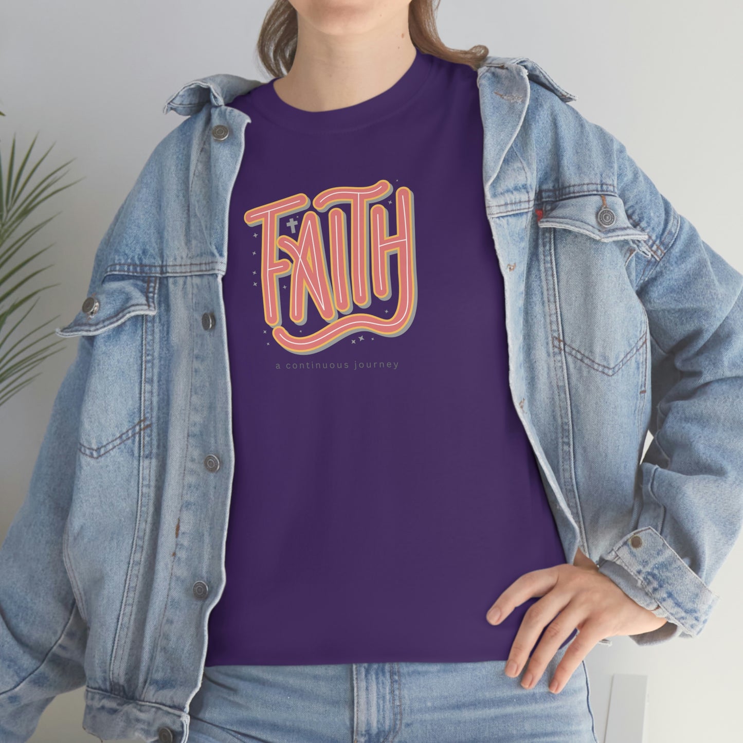 "Faith" Unisex Heavy Cotton Tee