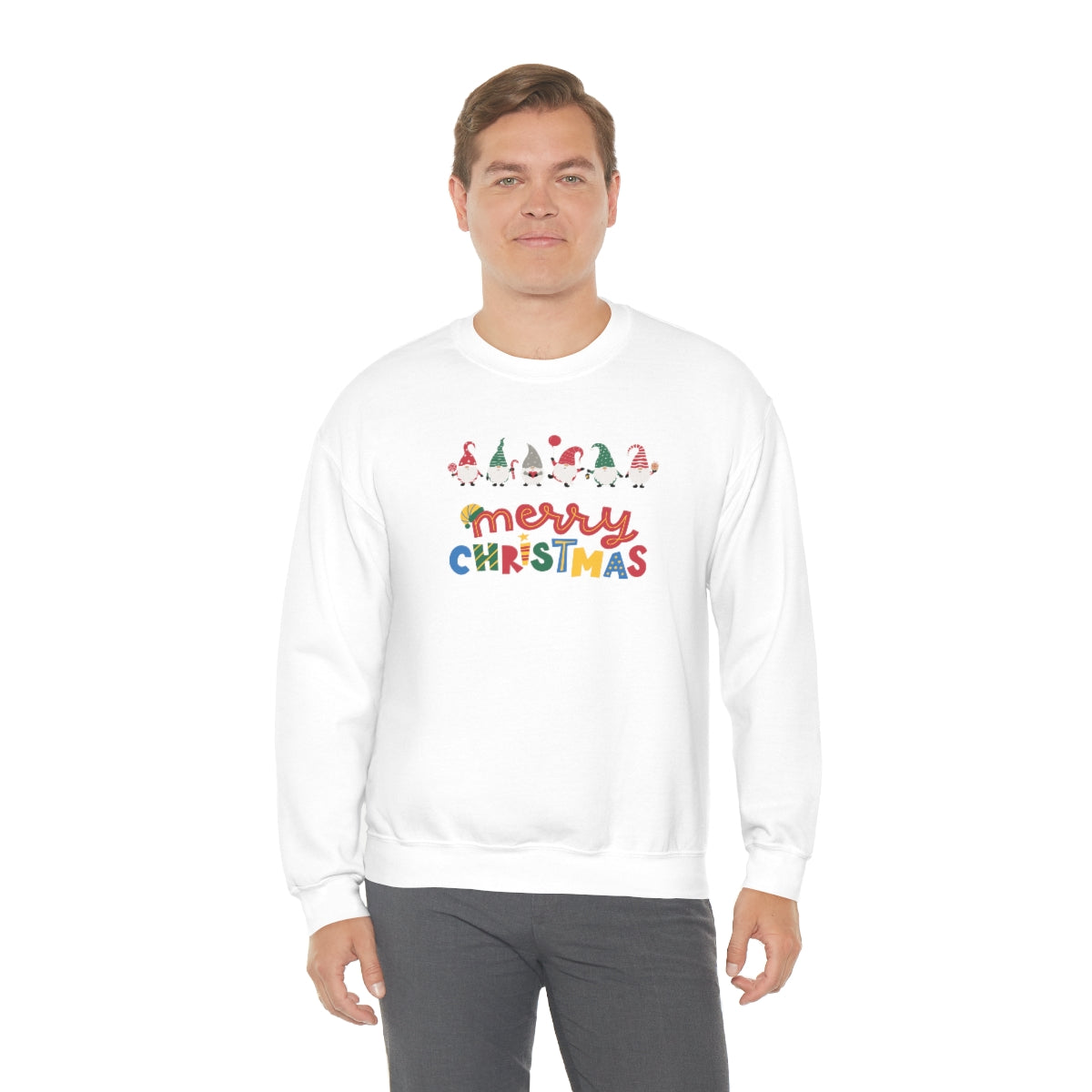 "Merry Christmas" Unisex Heavy Blend™ Crewneck Sweatshirt