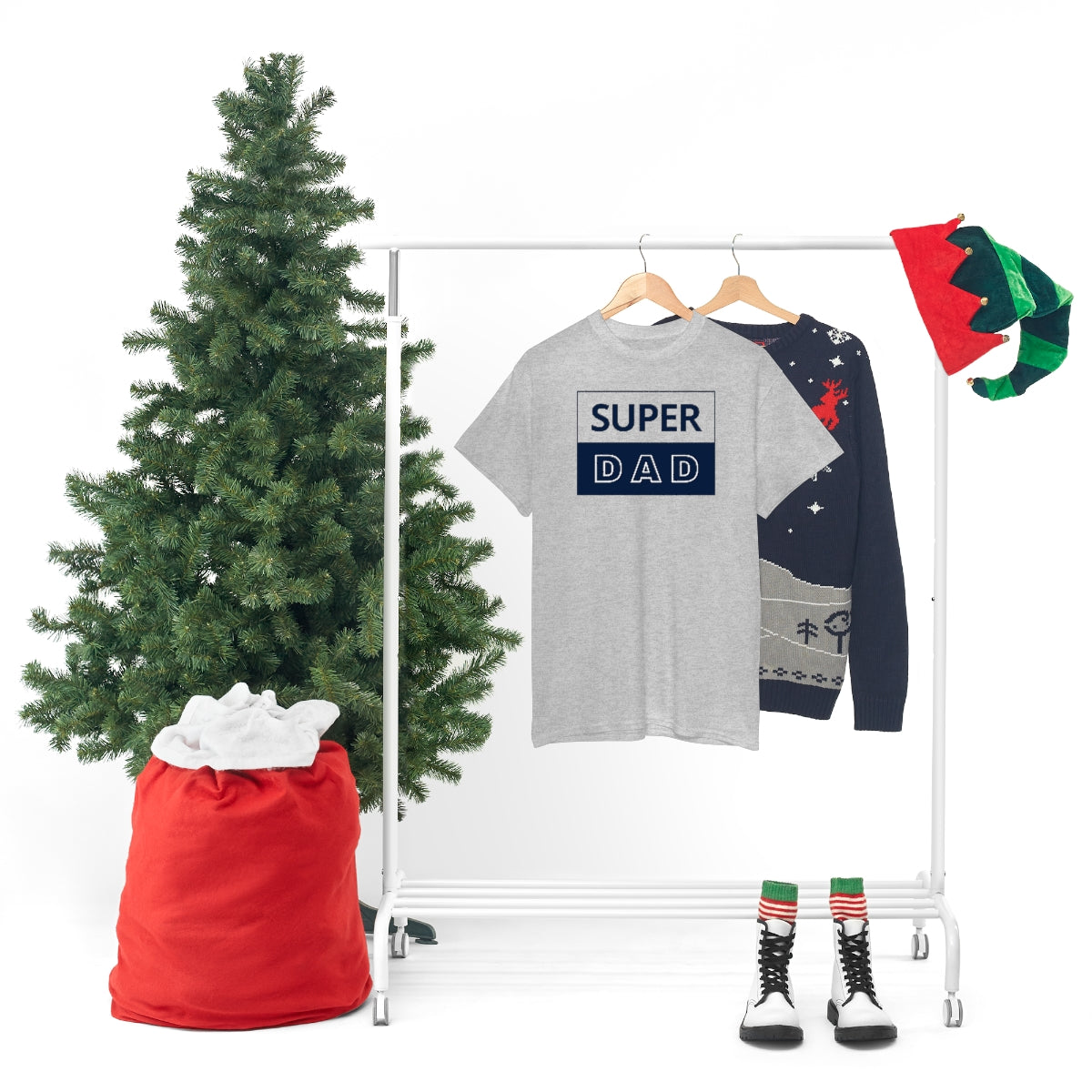"Super Dad" Unisex Heavy Cotton Tee