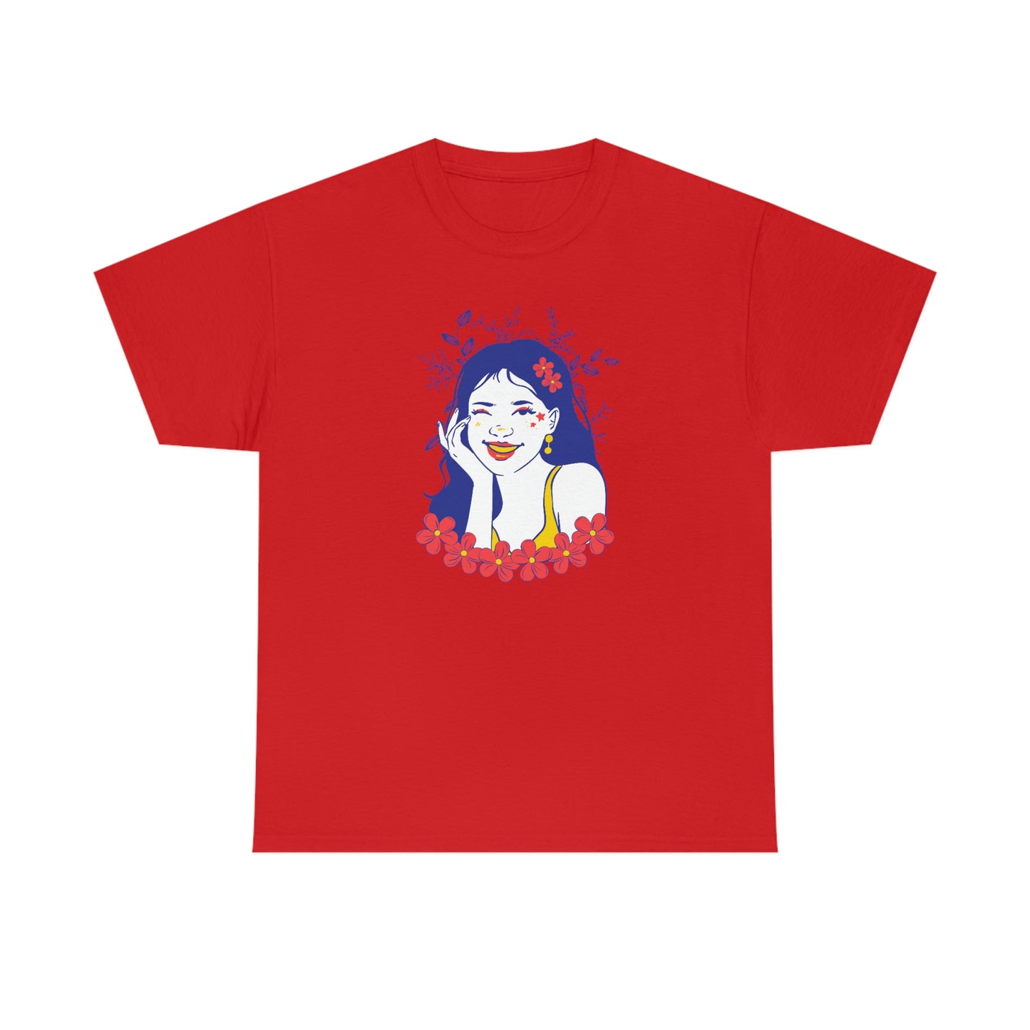 "Sunny Smiles" Unisex Heavy Cotton Tee