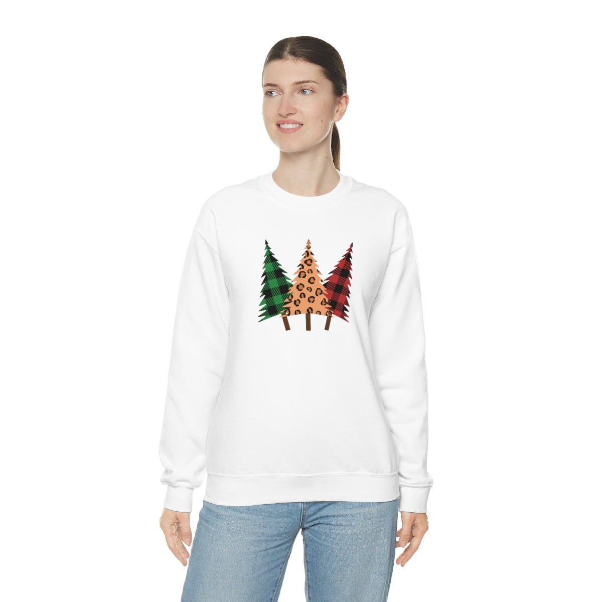 "Christmas Trees" Unisex Heavy Blend™ Crewneck Sweatshirt