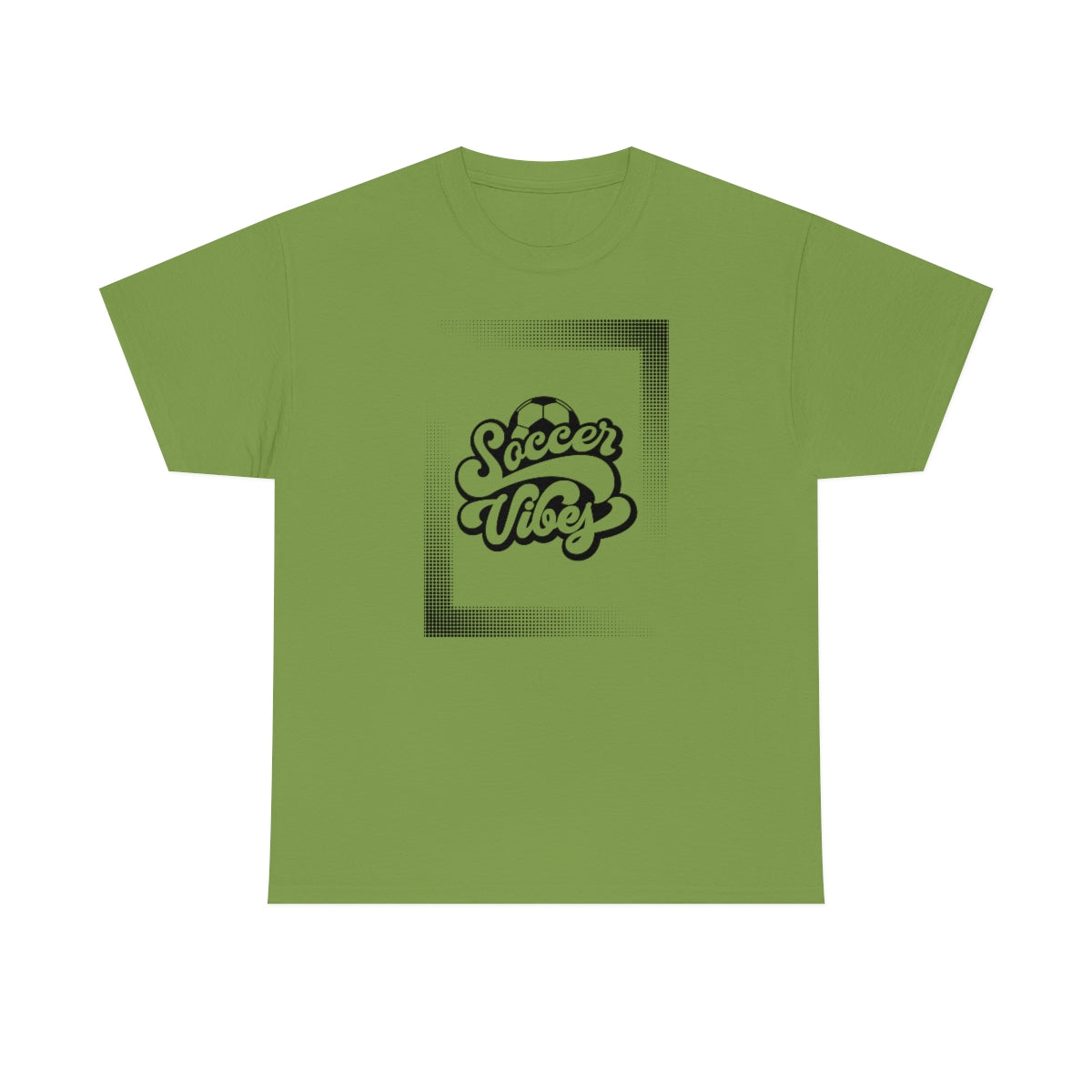 "Soccer Vibes" Unisex Heavy Cotton Tee