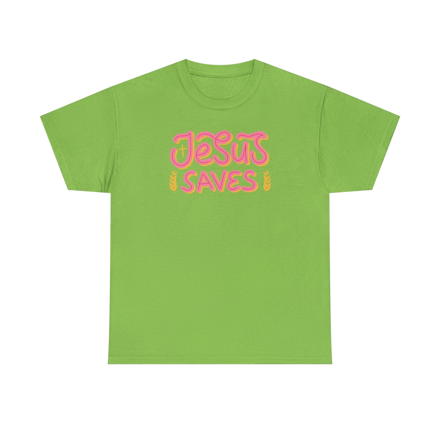 "Jesus Saves" Unisex Heavy Cotton Tee