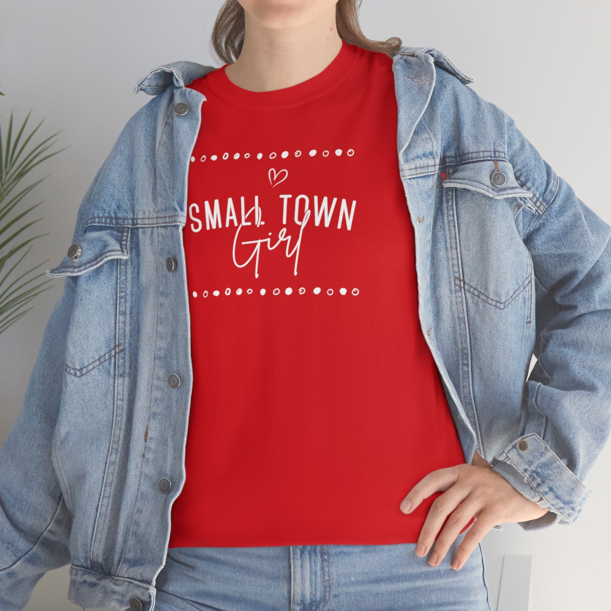 "Small Town Girl" Unisex Heavy Cotton Tee