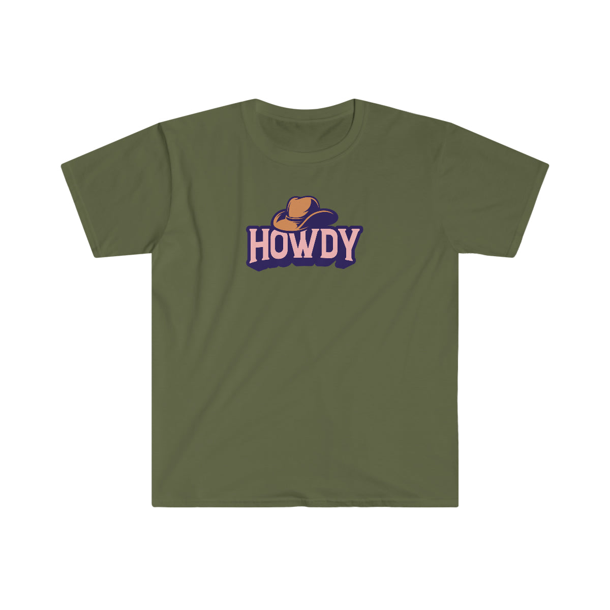 "Howdy" Unisex Softstyle T-Shirt