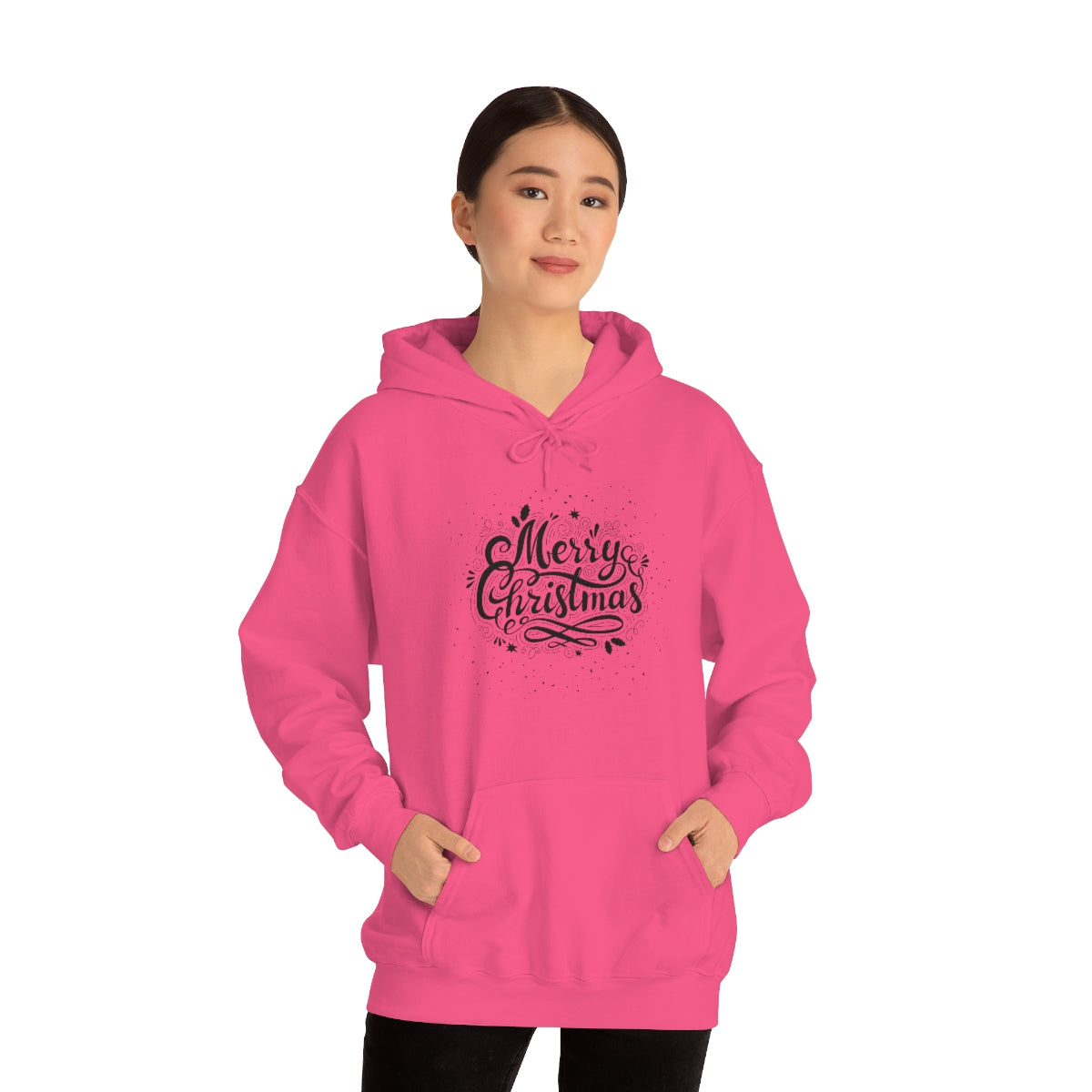 "Merry Christmas" Unisex Heavy Blend™ Hooded Sweatshirt