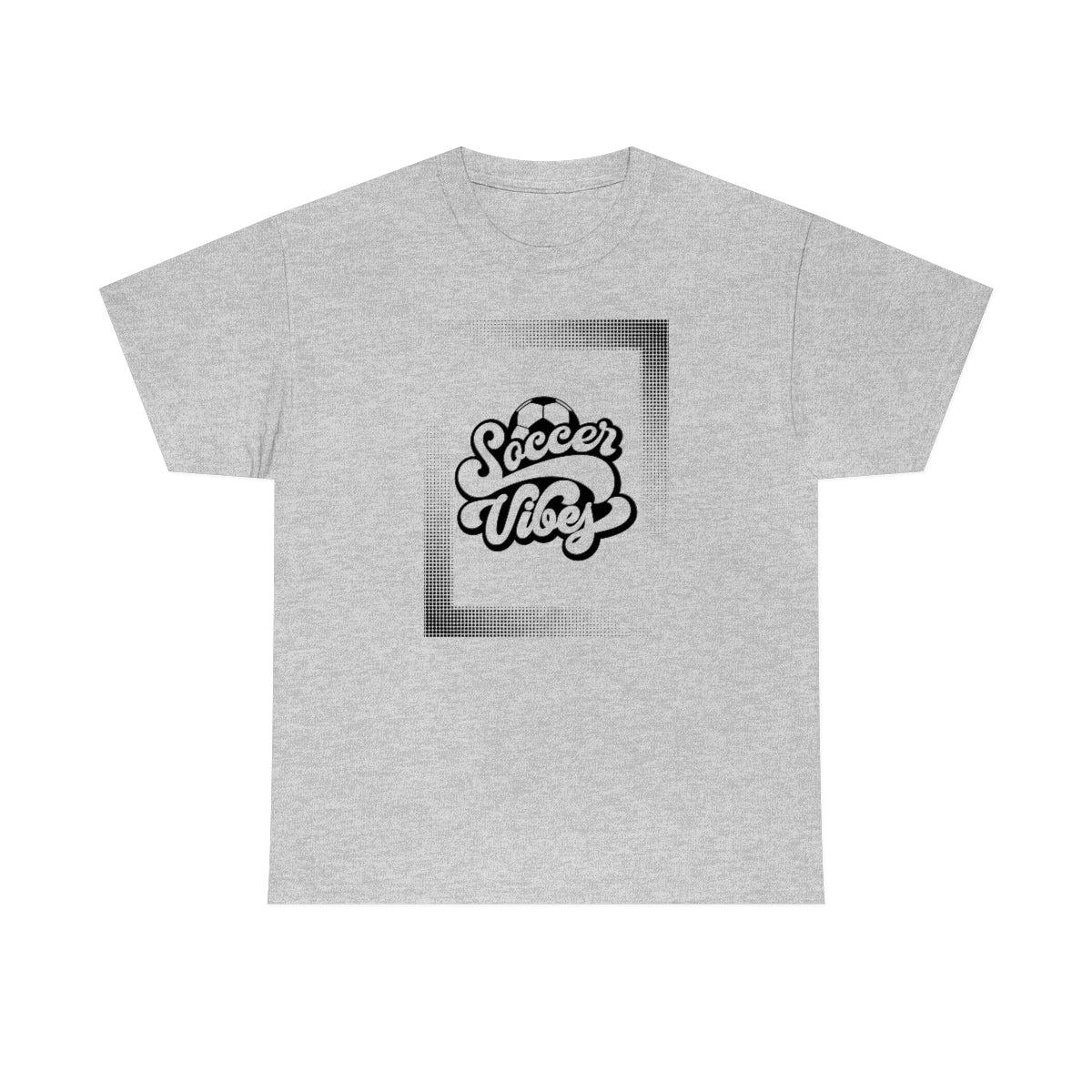 "Soccer Vibes" Unisex Heavy Cotton Tee