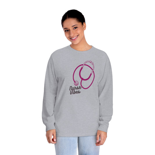 "Nurse Vibes" Unisex Classic Long Sleeve T-Shirt
