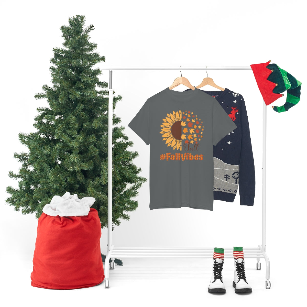 "#FallVibes" Unisex Heavy Cotton Tee