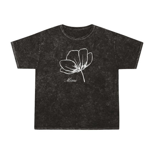 "Mimi" Unisex Mineral Wash T-Shirt