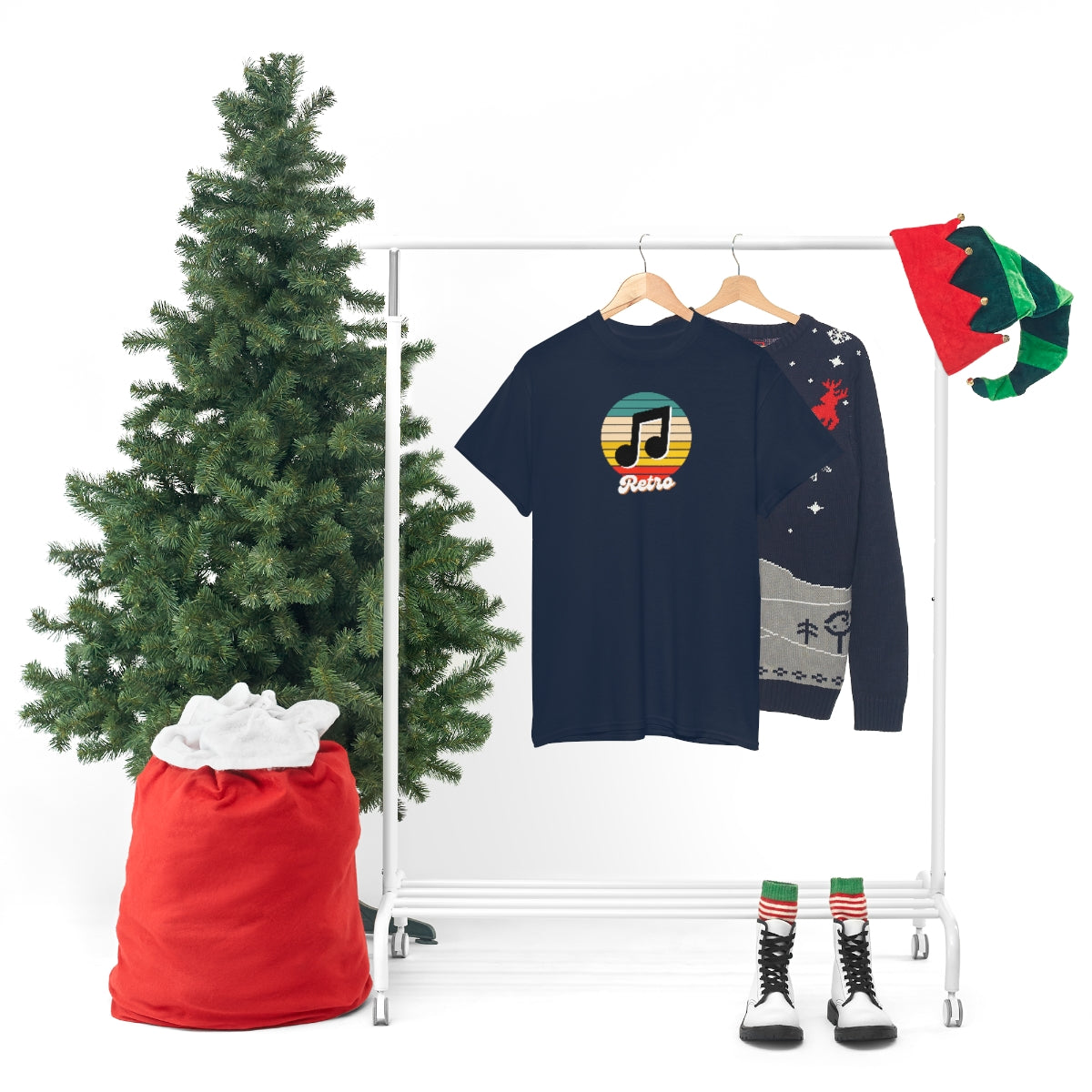 "Retro" Unisex Heavy Cotton Tee