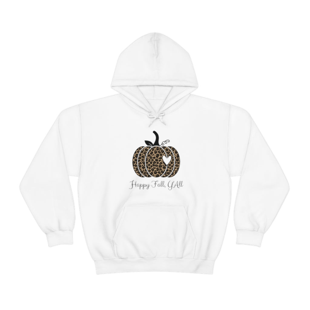 Happy Fall Y'all Unisex Heavy Blend™ Hooded Sweatshirt