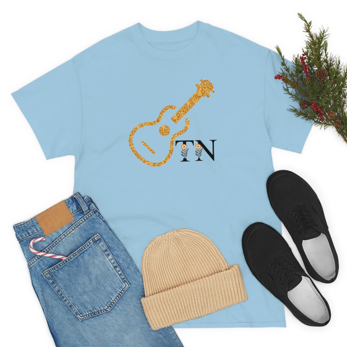"Guitar" Unisex Heavy Cotton Tee