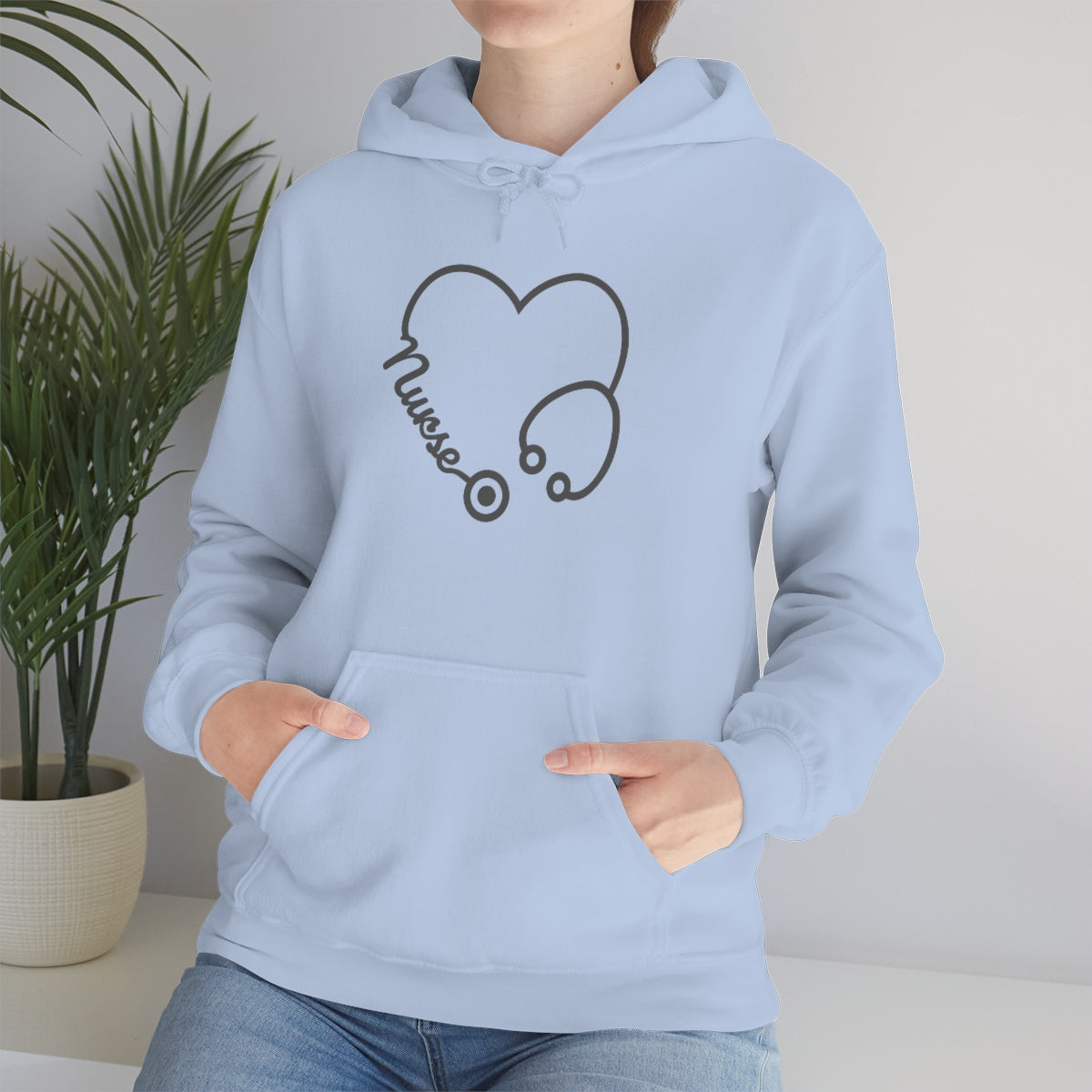 "Nurse" Unisex Heavy Blend™ Hooded Sweatshirt