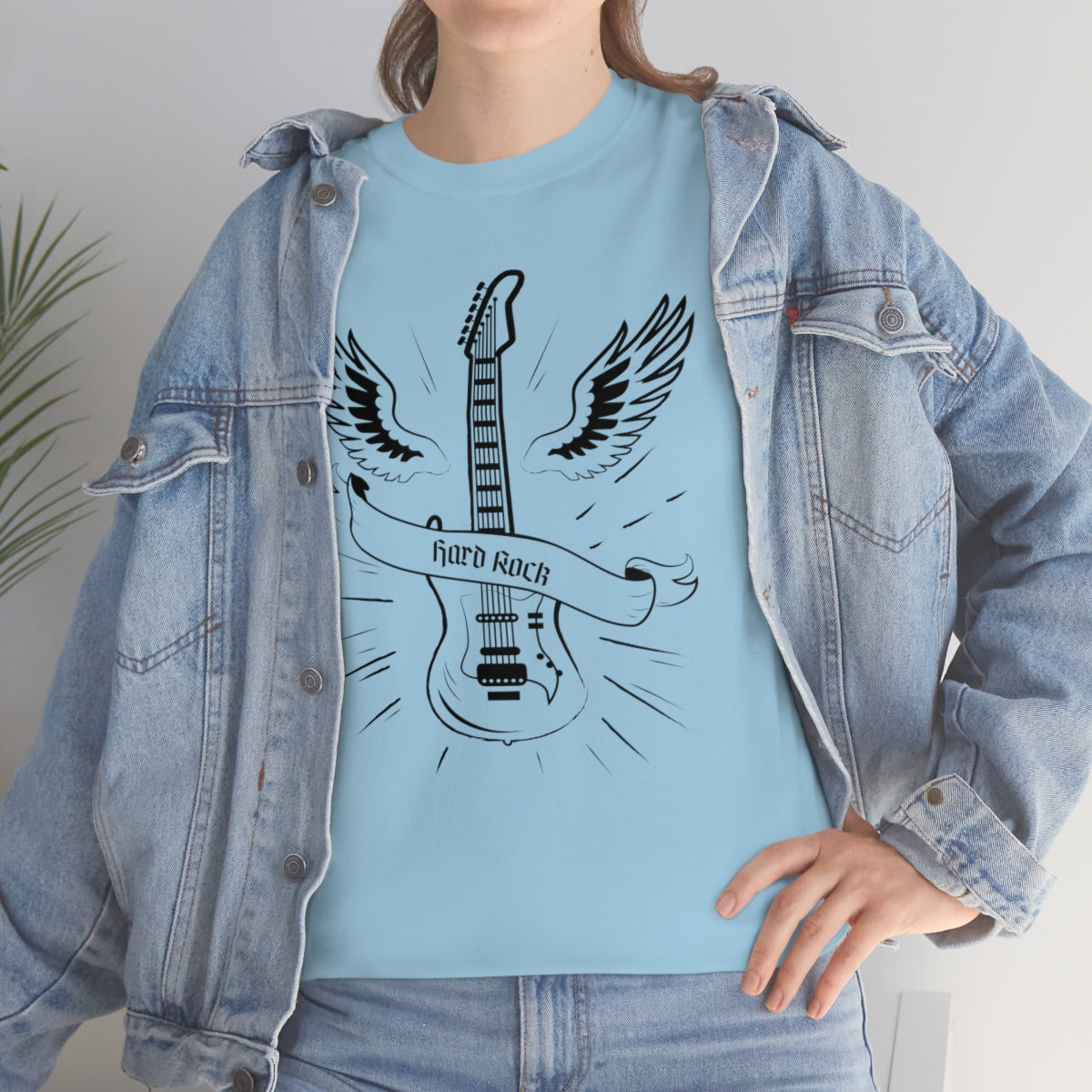 "Hard Rock" Unisex Heavy Cotton Tee