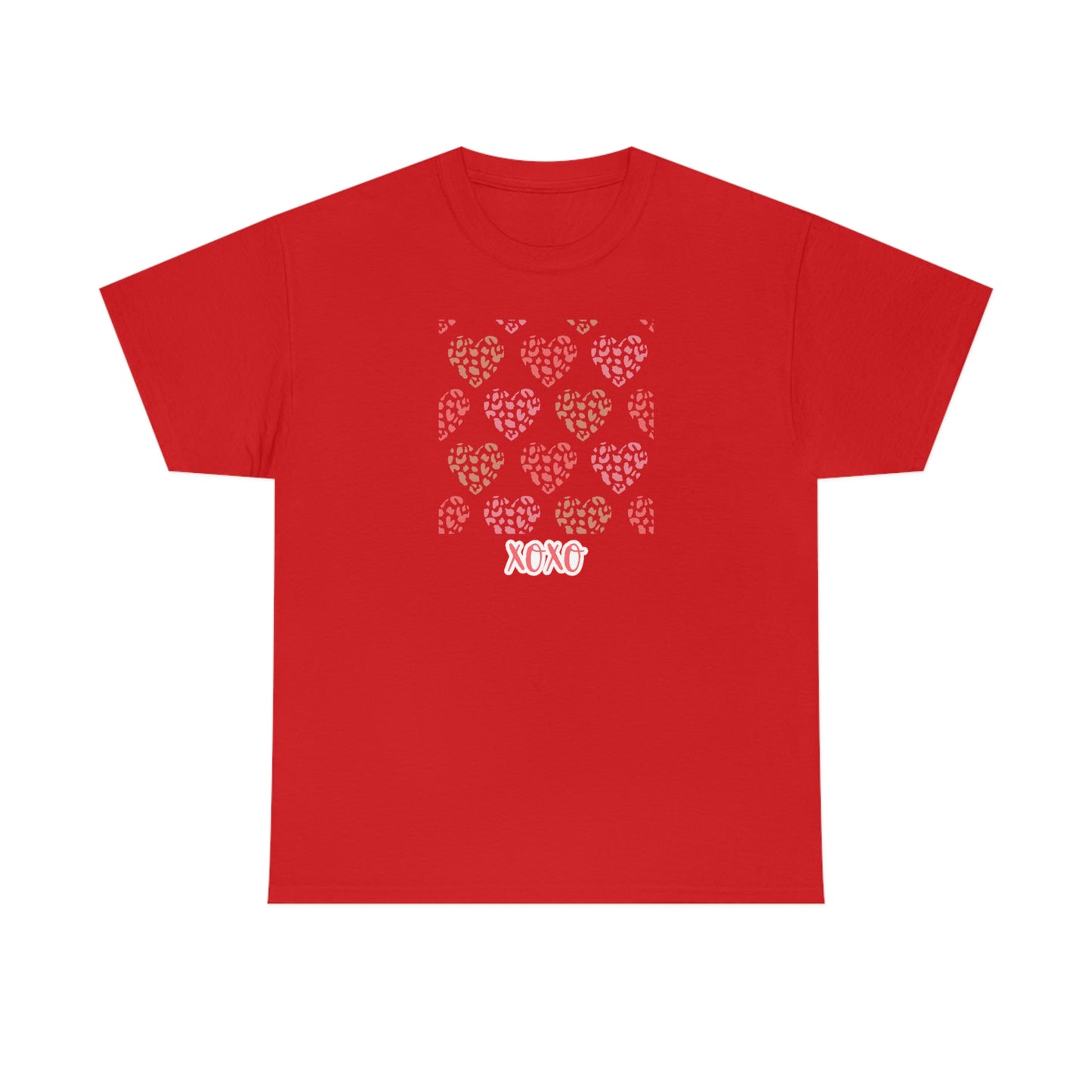 "XOXO Hearts" Unisex Heavy Cotton Tee