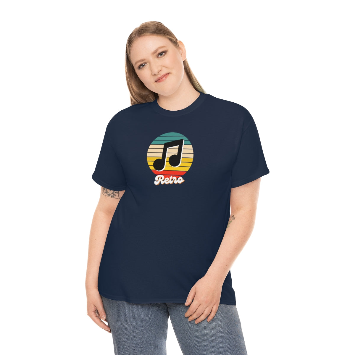 "Retro" Unisex Heavy Cotton Tee