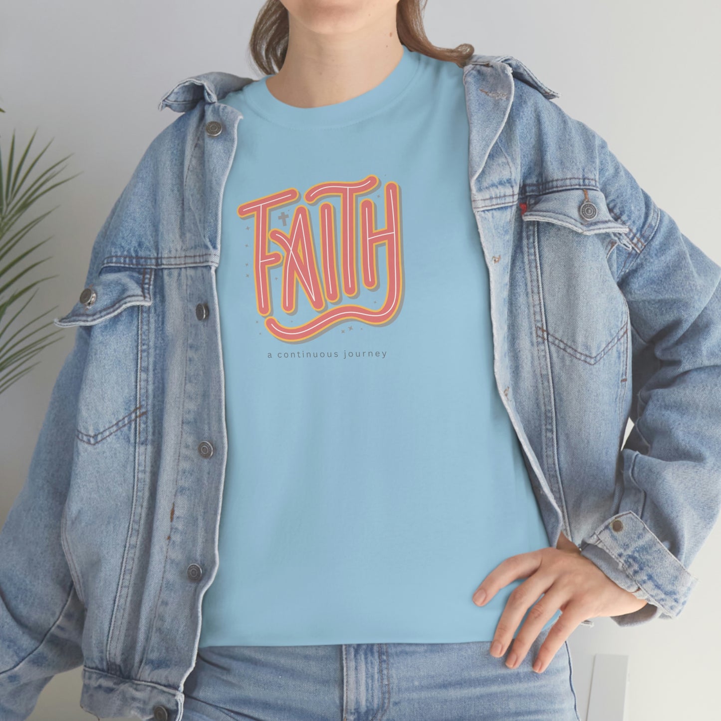 "Faith" Unisex Heavy Cotton Tee