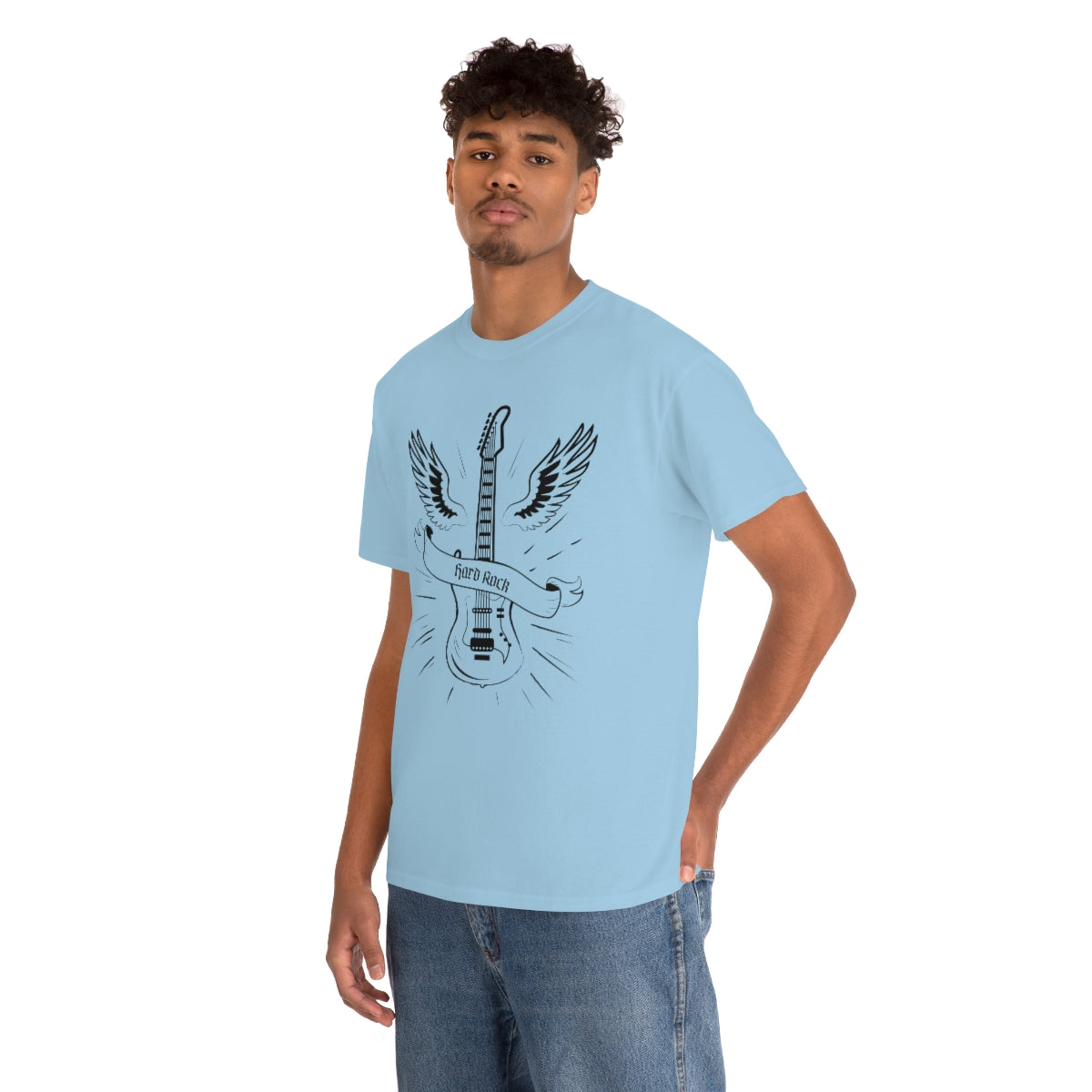 "Hard Rock" Unisex Heavy Cotton Tee