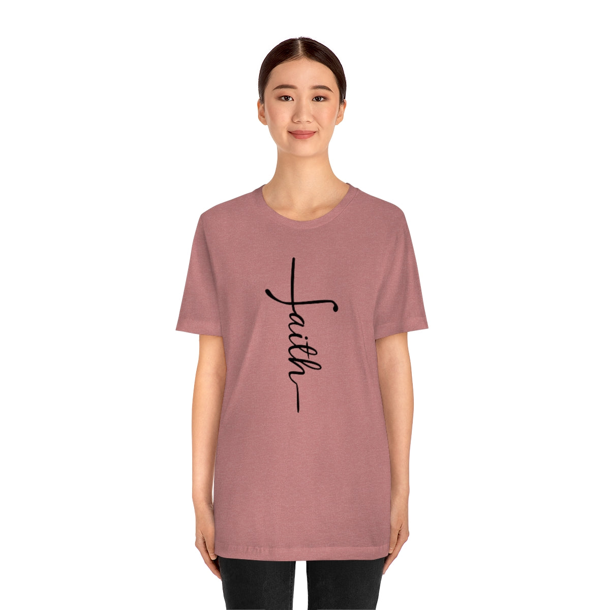 "Faith" Unisex Jersey Short Sleeve Tee