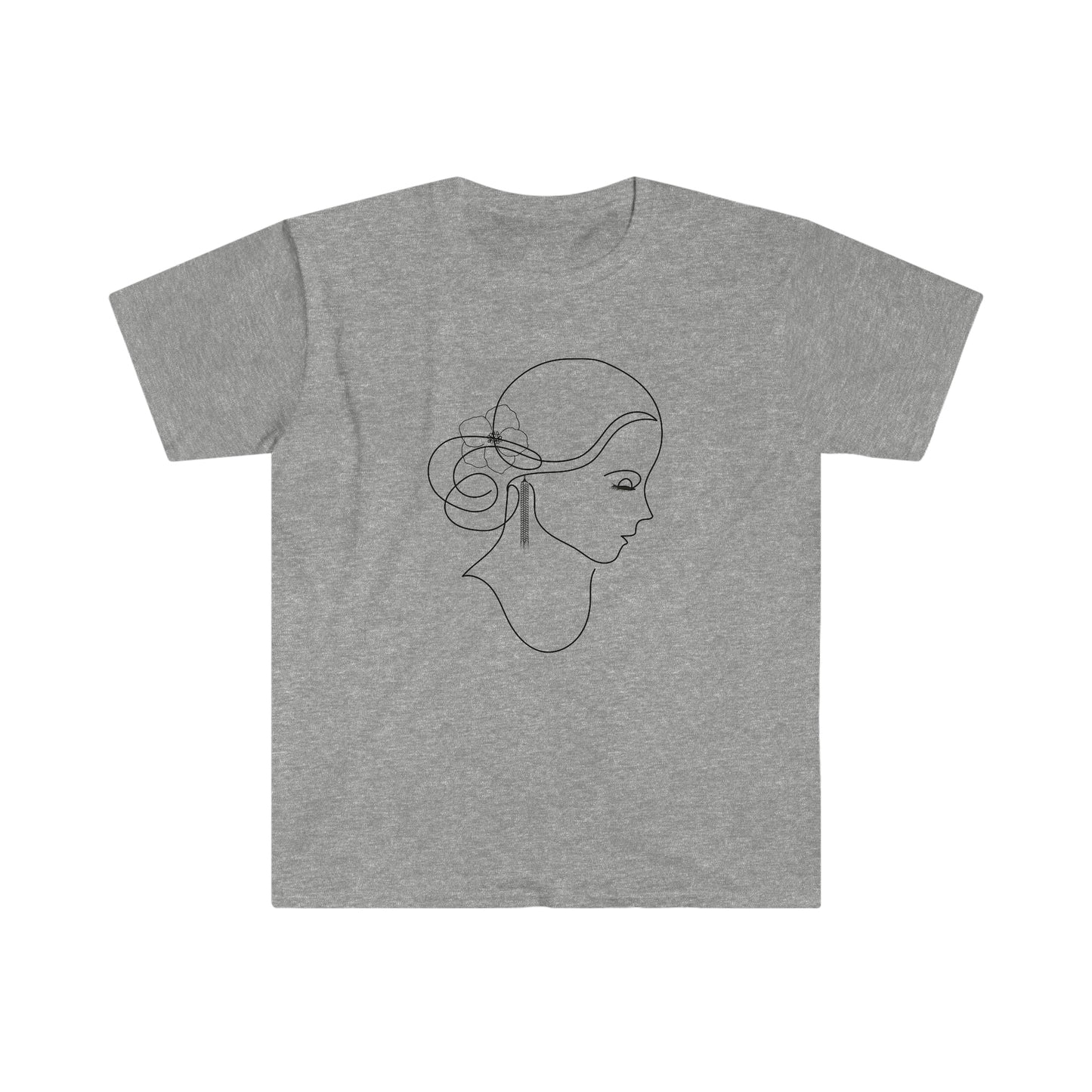 "Sleek" Unisex Softstyle T-Shirt