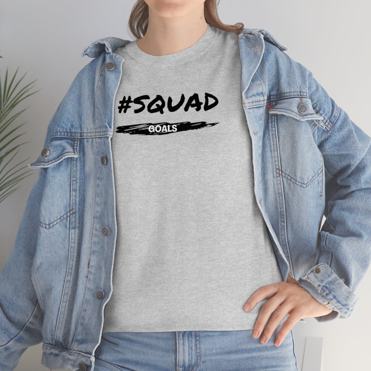"Squad Goals" Unisex Heavy Cotton Tee