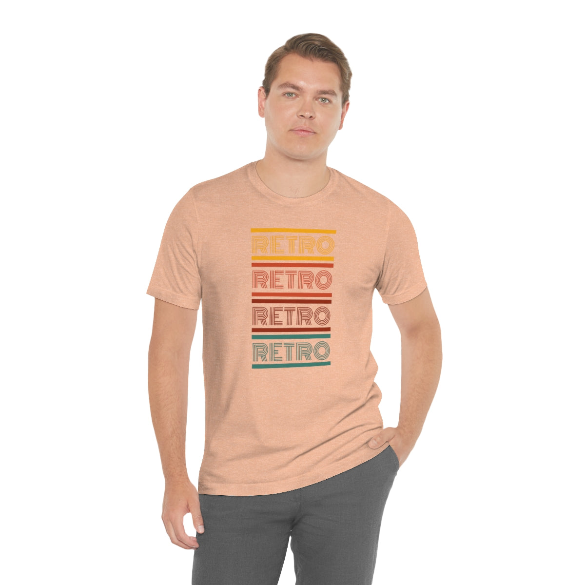Retro Unisex Jersey Short Sleeve Tee