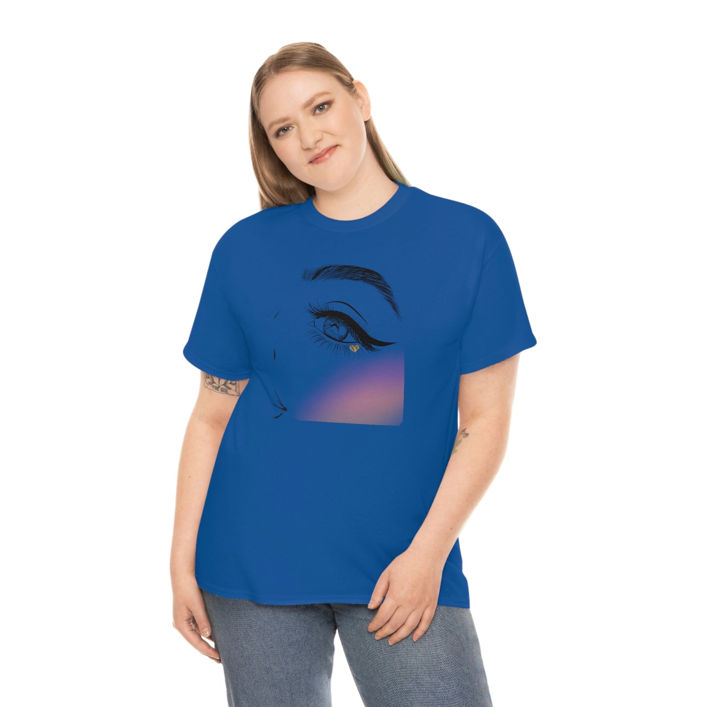 "Looking Up" Unisex Heavy Cotton Tee