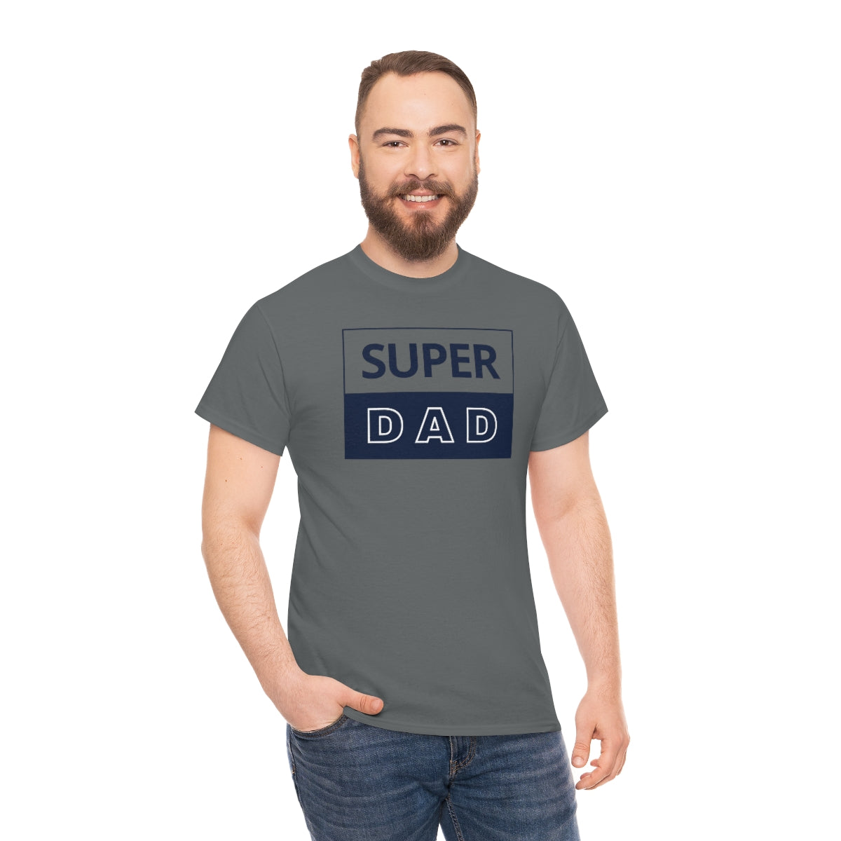 "Super Dad" Unisex Heavy Cotton Tee