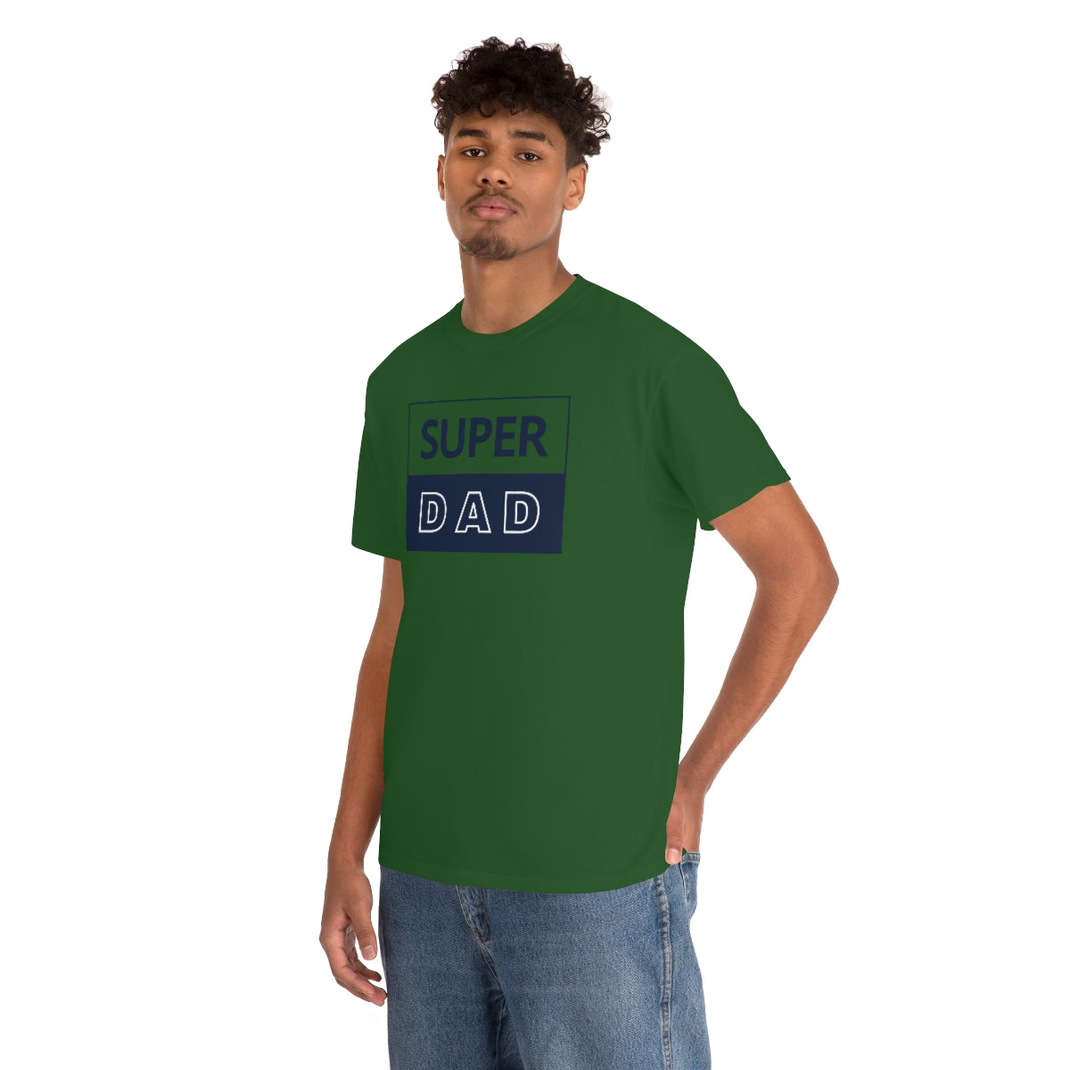 "Super Dad" Unisex Heavy Cotton Tee