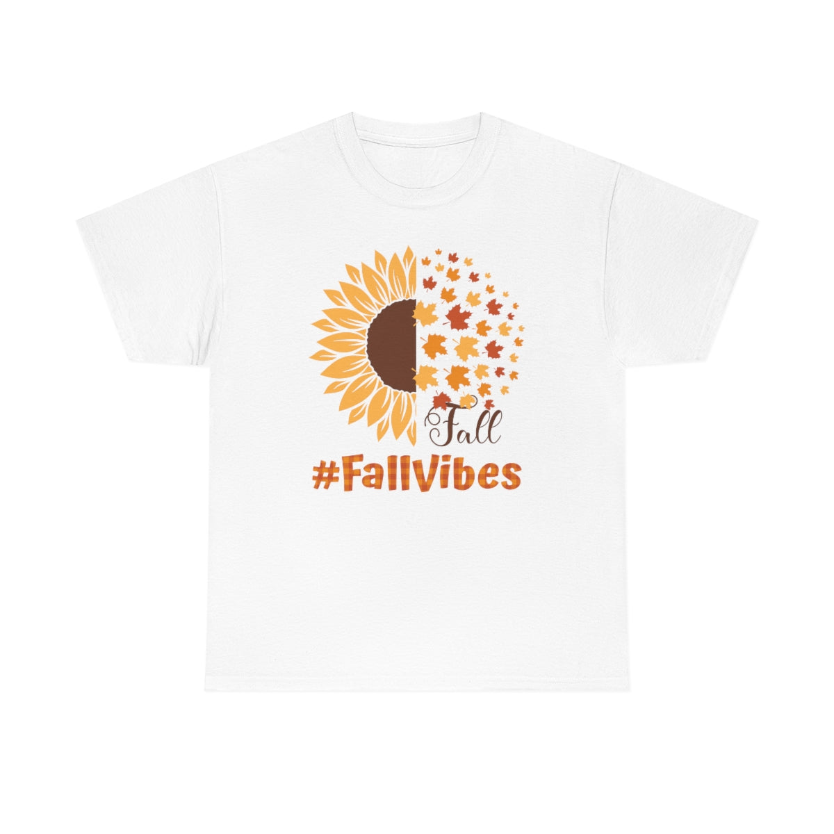 "#FallVibes" Unisex Heavy Cotton Tee