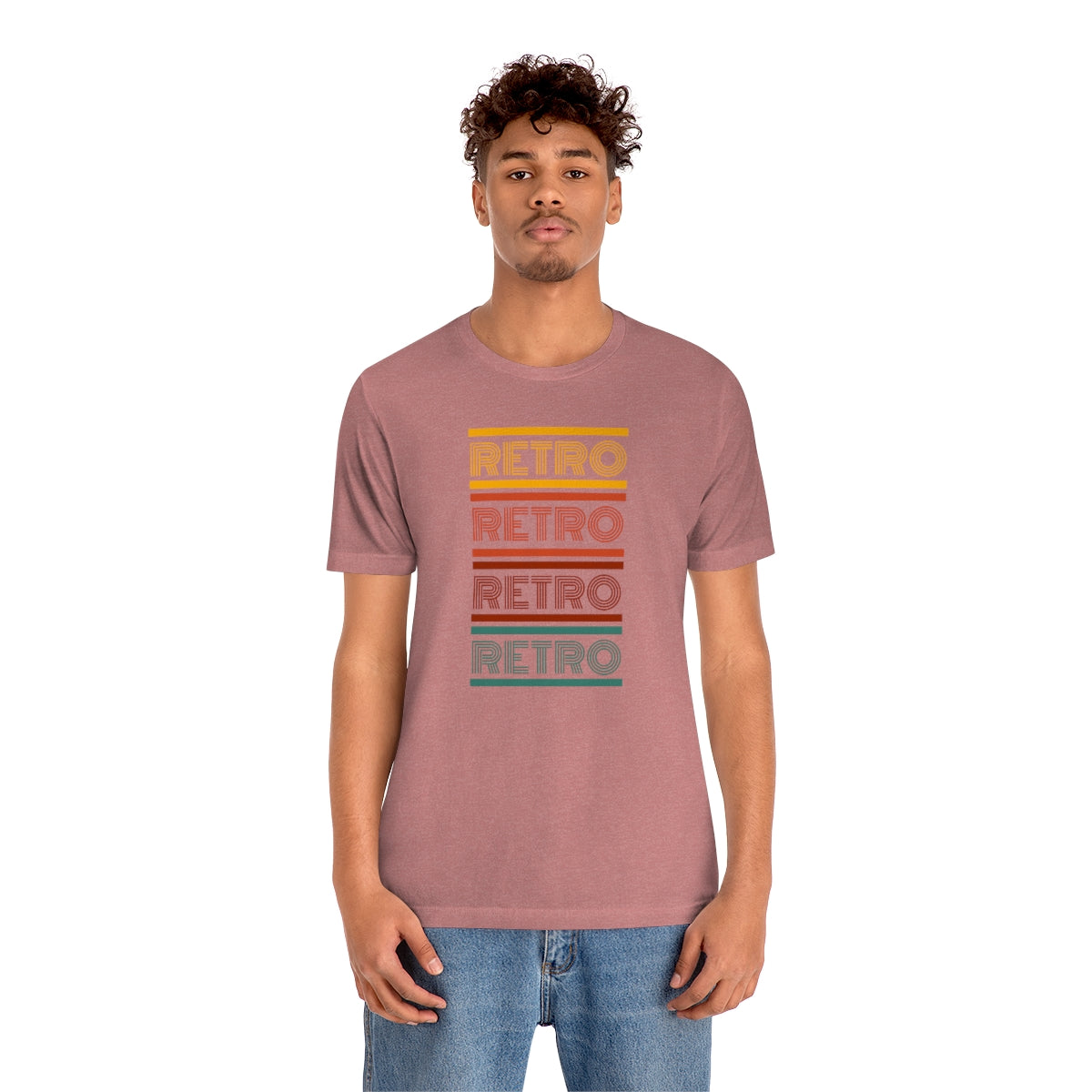 Retro Unisex Jersey Short Sleeve Tee