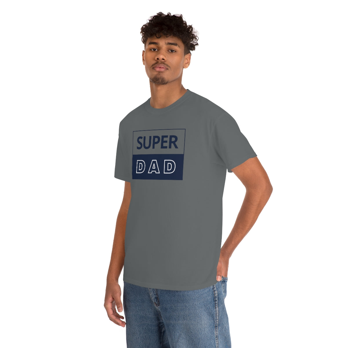 "Super Dad" Unisex Heavy Cotton Tee