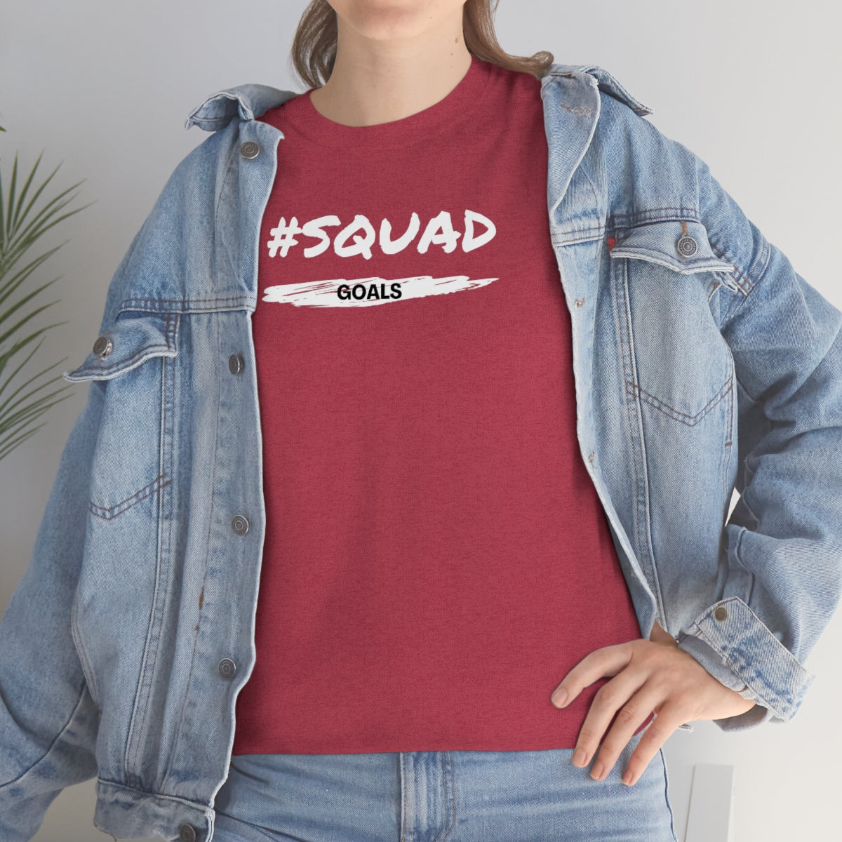 "Squad Goals" Unisex Heavy Cotton Tee