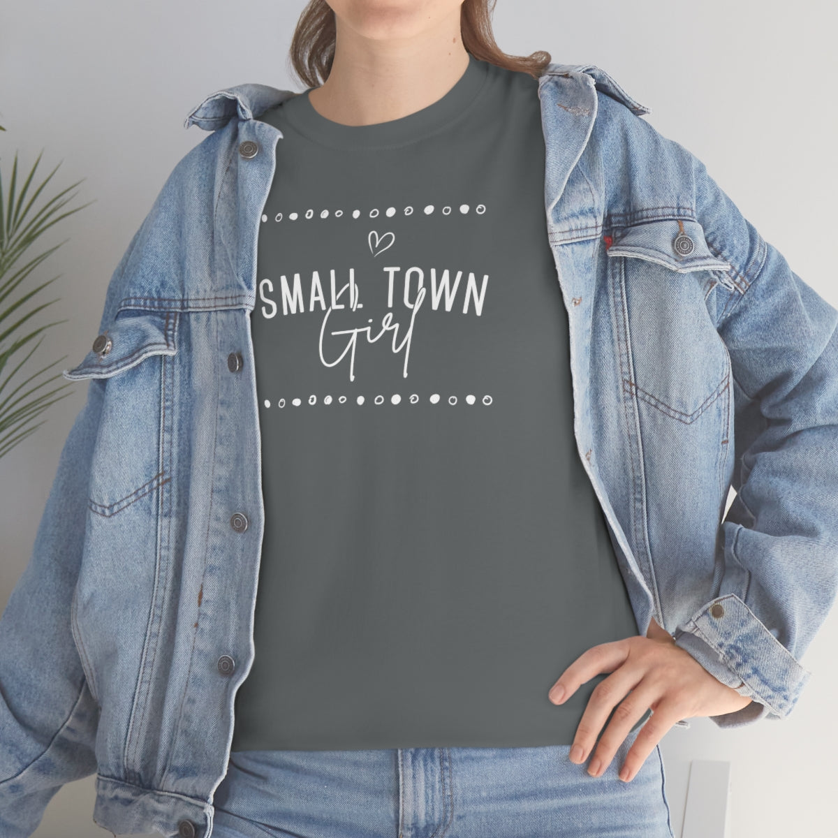"Small Town Girl" Unisex Heavy Cotton Tee